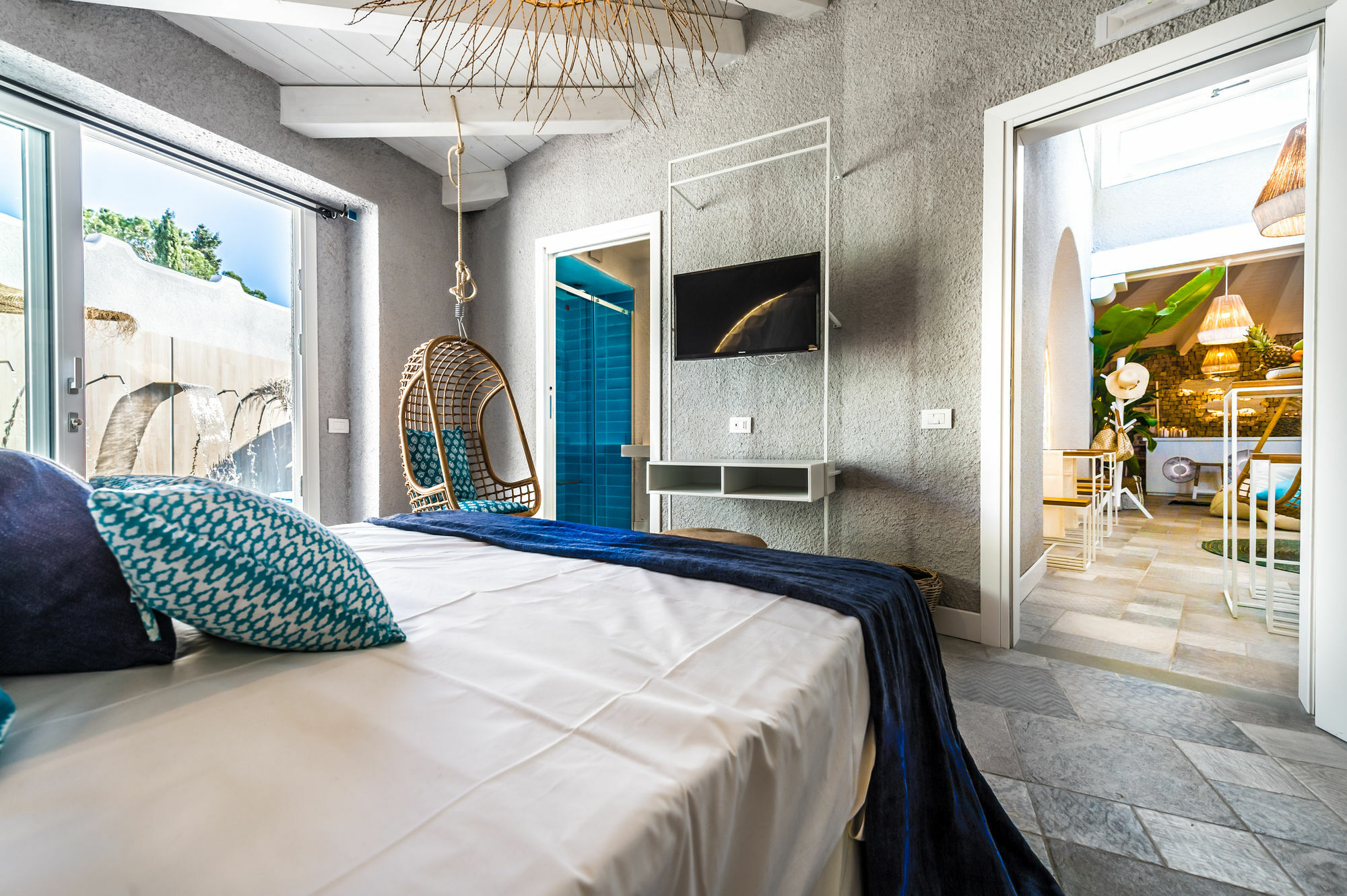 Boutique Hotel Capo Blu Santa Margherita di Pula Bagian luar foto